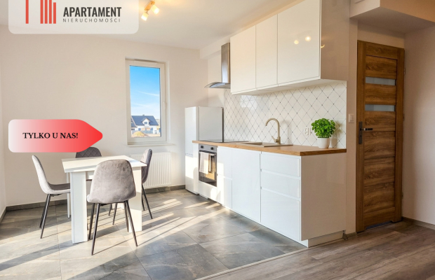 * Nowa kawalerka do wprowadzenia z ogródkiem