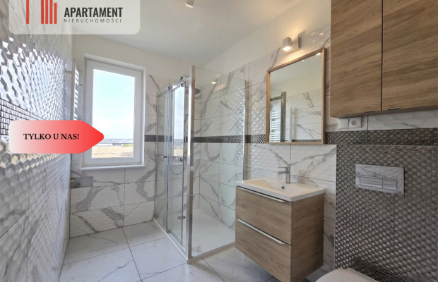 * Nowa kawalerka do wprowadzenia z ogródkiem