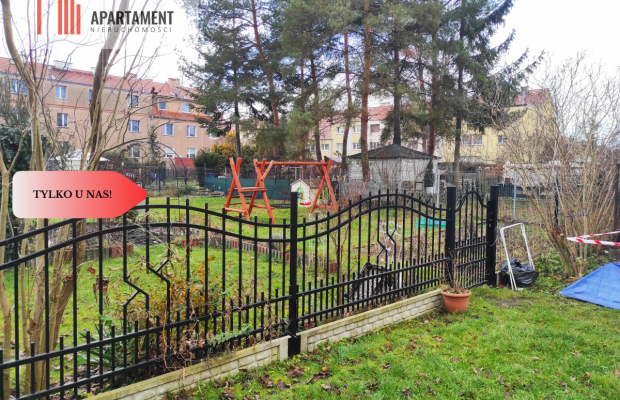 4 pokoje/komórka/piwnica/strych/ogrodzone podwórze