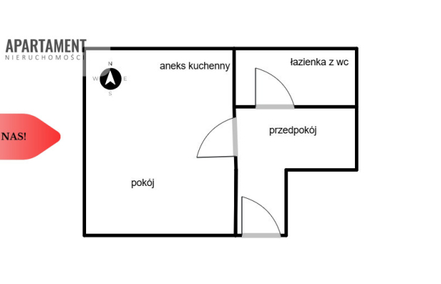 Kawalerka po remoncie, ogródek. Blisko Bydgoszczy.