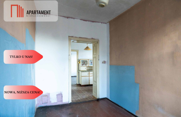 Krośnice/własna aranżacja/duży potencjał/parter/