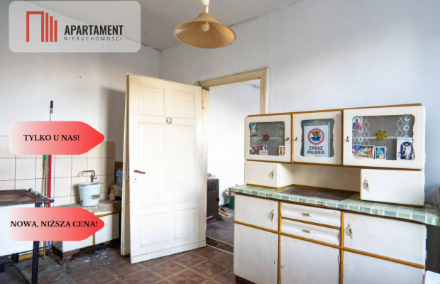 Krośnice/własna aranżacja/duży potencjał/parter/