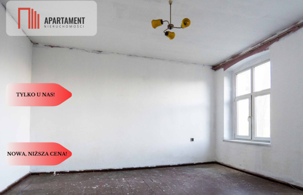 Krośnice/własna aranżacja/duży potencjał/parter/