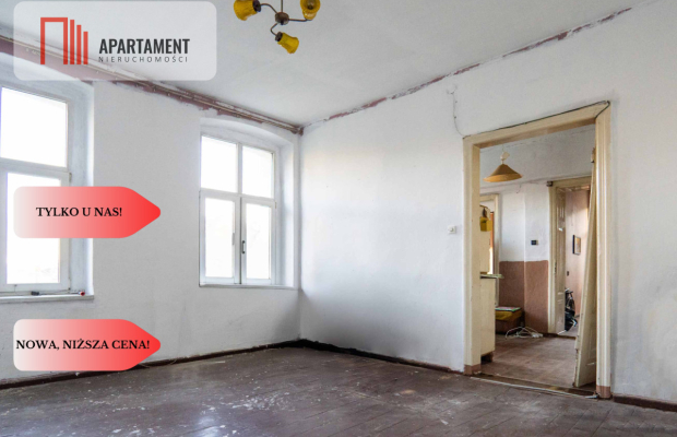 Krośnice/własna aranżacja/duży potencjał/parter/