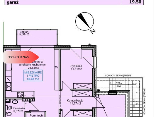 Tylko u nas!Duży jasny lokal mieszkalny inwestycja