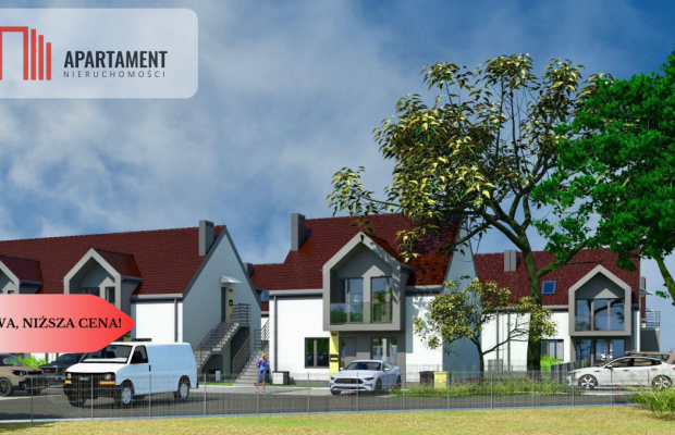 3 pokojowe z tarasem i ogrodem