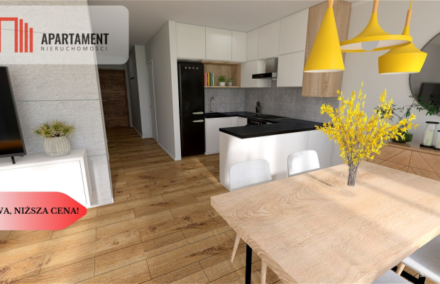 3 pokojowe z tarasem i ogrodem