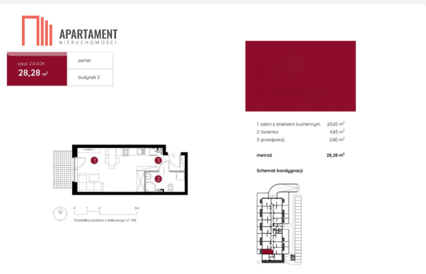 Kawalerka w spokojnej okolicy! Bez PCC