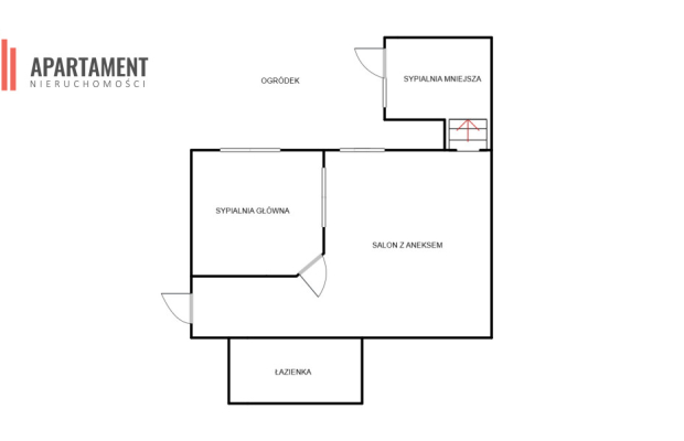Gotowiec 3 Pokoje Centrum - Z ogródkiem!!!