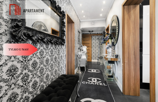 Mieszkanie w kamienicy w stylu Glamour