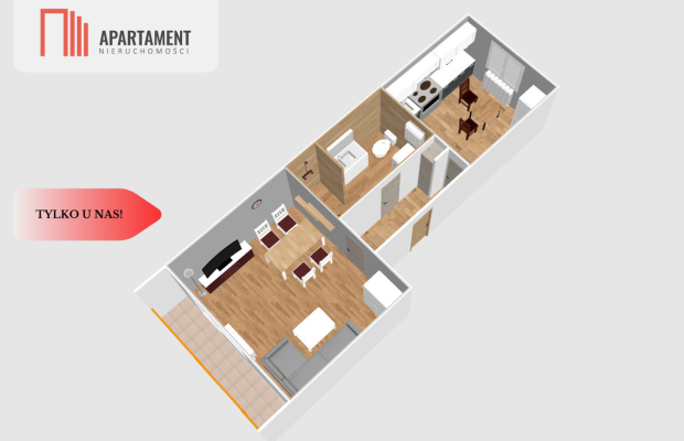 Tylko u Nas! Mieszkanie w Białym Borze.