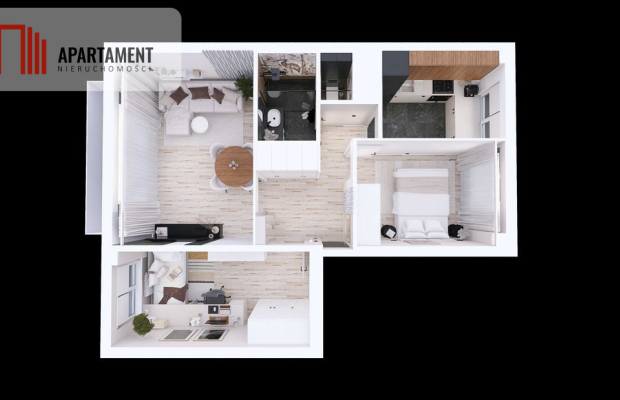 Mieszkanie 3 - pokojowe - Wyżyny