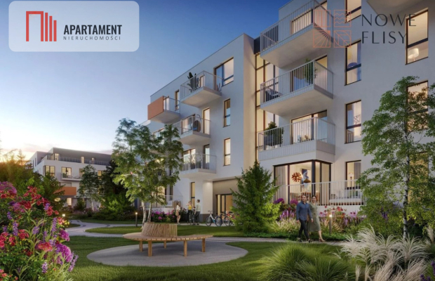 Nowe mieszkanie 2-pokojowe z ogrodem!