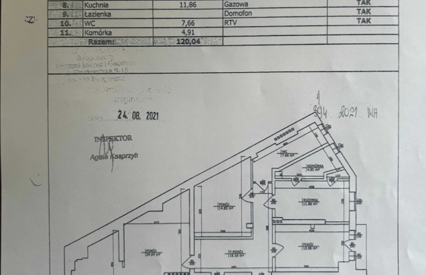 Duże mieszkanie 120 m² w kamienicy | Centrum