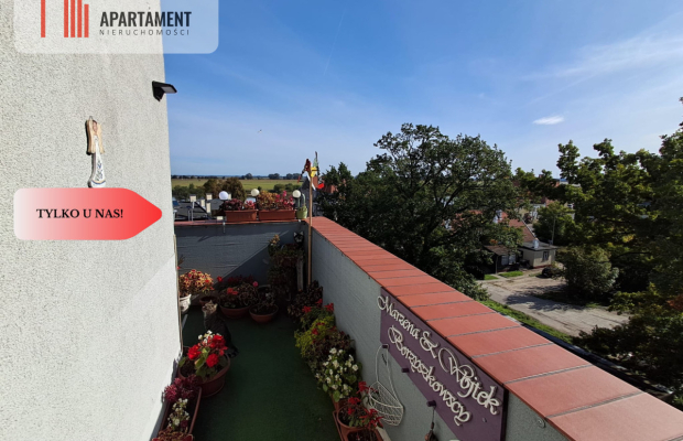 2-Poziomowe z Tarasem*4-Pokoje*przy Parku*Tczew*