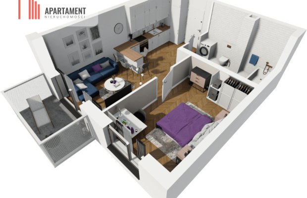 2-pokojowe mieszkanie w spokojnej lokalizacji!