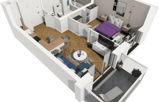 2-pokojowe mieszkanie w spokojnej lokalizacji!