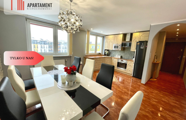 Mieszkanie 4-pokojowe z balkonem