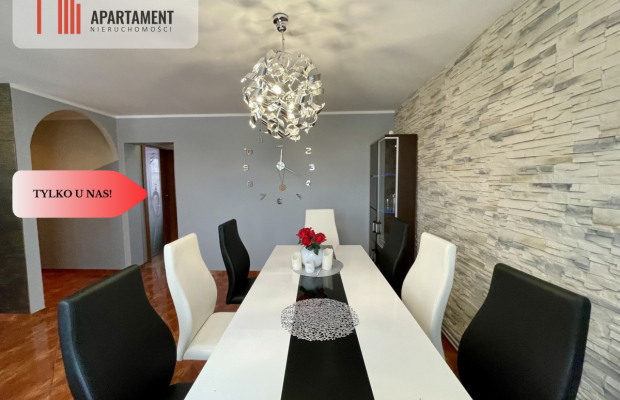 Mieszkanie 4-pokojowe z balkonem