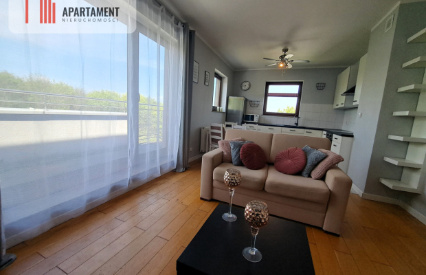 W centrum, widok na panoramę Gdańska