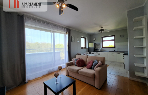 W centrum, widok na panoramę Gdańska