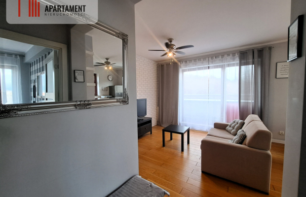 W centrum, widok na panoramę Gdańska