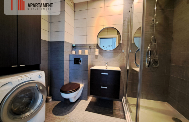 W centrum, widok na panoramę Gdańska