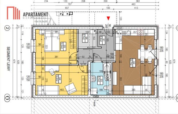 3 pokojowe z tarasem i ogrodem!