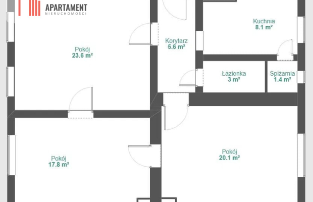 Tczew | 3 pokoje | parter | kamienica z ogródkiem