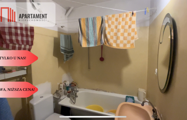 Mieszkanie 3 pokoje do remontu, do negocjacji