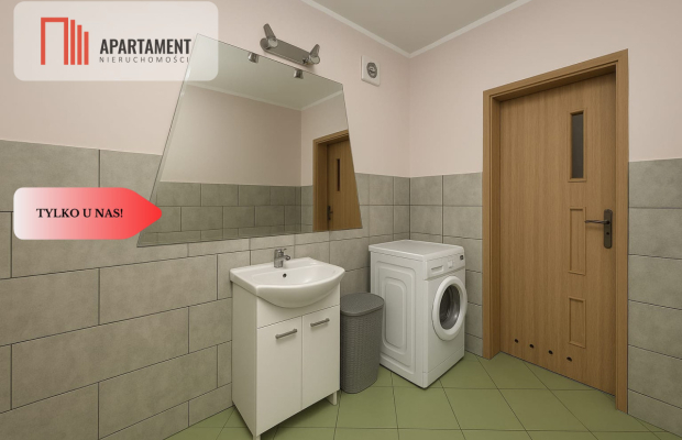 Mieszkanie z dużym garażem i ogródkiem