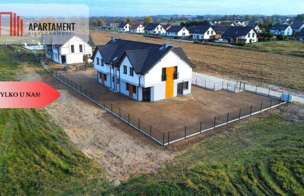 LNIANE OSIEDLE! 3 Sypialnie! Ogród 200 m2! Parking