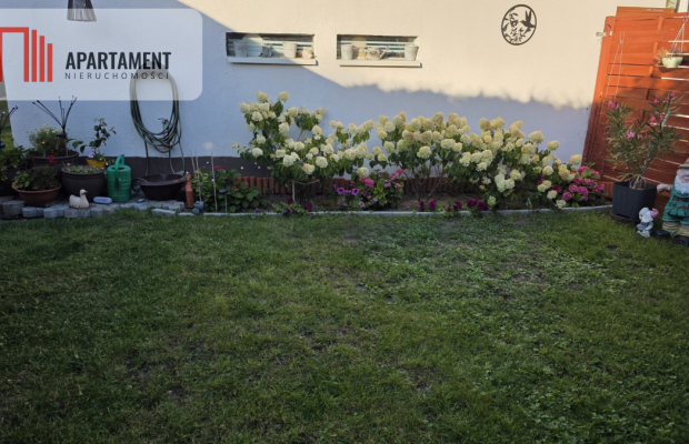 Mieszkanie z ogrodem, garażem, piwnicą