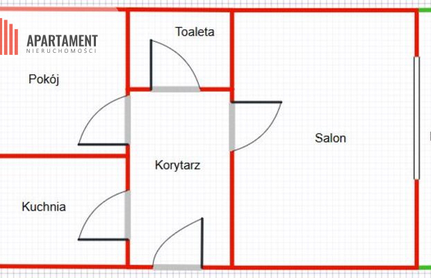 Z loggią do remontu w poszukiwanej lokalizacji