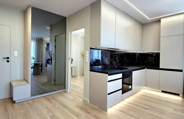 Nowoczesne 3-pokojowe mieszkanie, klimatyzacja,