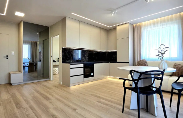 Nowoczesne 3-pokojowe mieszkanie, klimatyzacja,