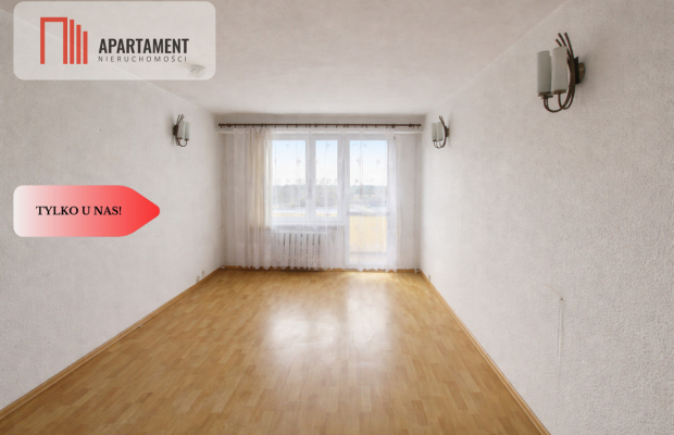 Łasin - 3 pokoje, balkon, 65 mkw, potencjał