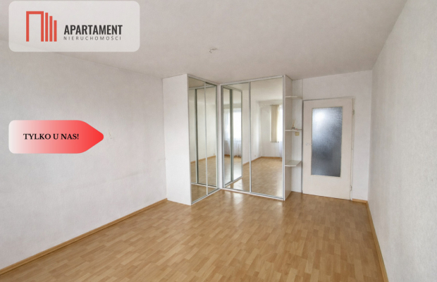 Łasin - 3 pokoje, balkon, 65 mkw, potencjał