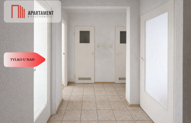 Łasin - 3 pokoje, balkon, 65 mkw, potencjał