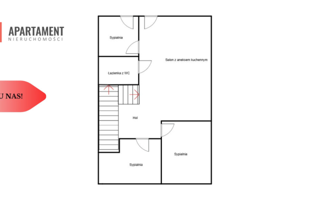 TYLKO U NAS! Mieszkanie w stanie deweloperskim!
