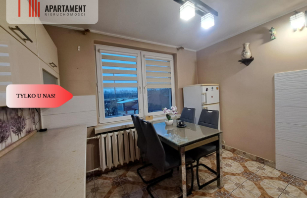 Rozkładowe 3 pokojowe z balkonem na parterze!