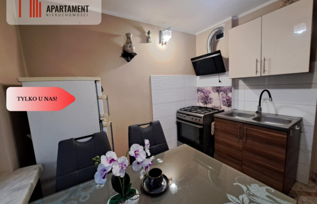 Rozkładowe 3 pokojowe z balkonem na parterze!