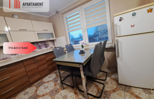 Rozkładowe 3 pokojowe z balkonem na parterze!