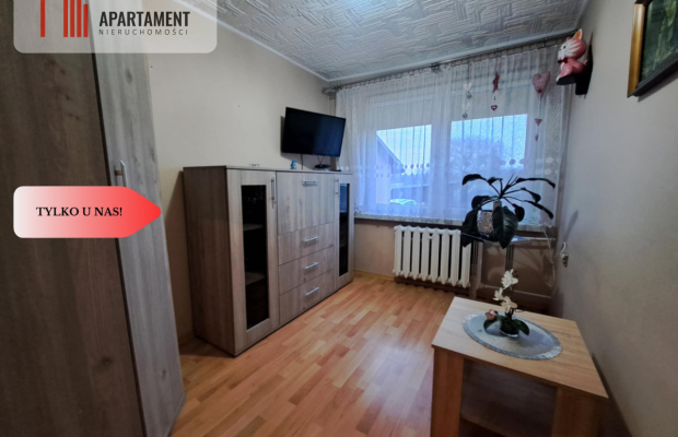 Rozkładowe 3 pokojowe z balkonem na parterze!