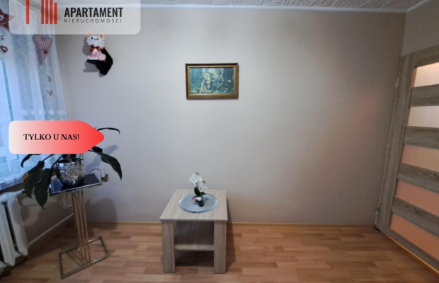 Rozkładowe 3 pokojowe z balkonem na parterze!