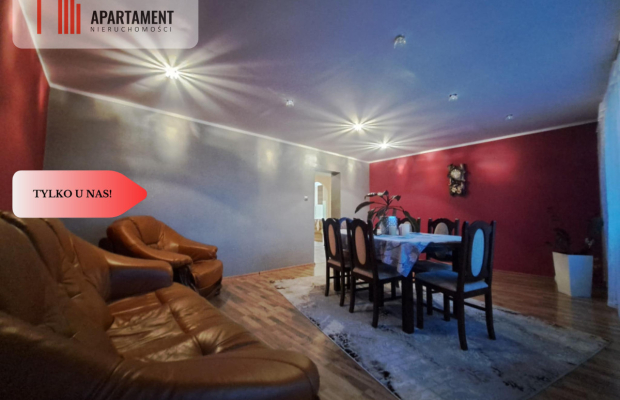 Rozkładowe 3 pokojowe z balkonem na parterze!