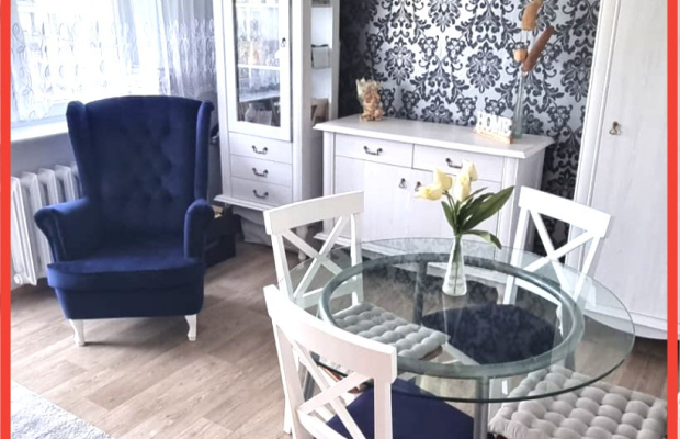 Ciepłe i przytulne mieszkanie.