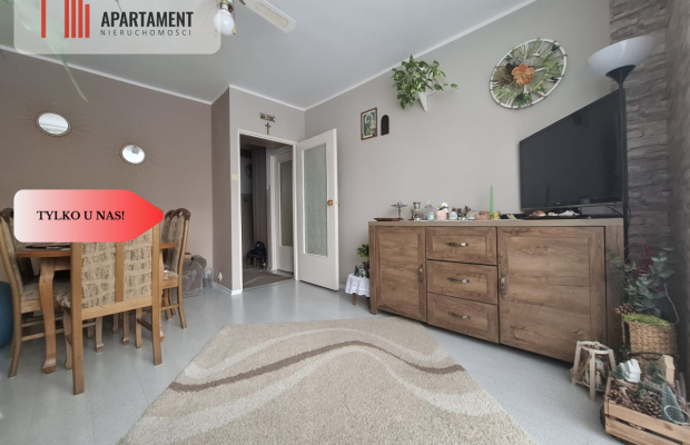 Tylko u nas! trzy pokoje, pierwsze piętro, centrum