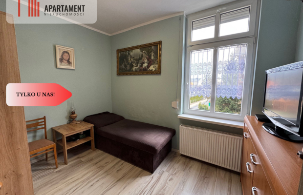 Duże 3 pokojowe mieszkanie z murowanym garażem