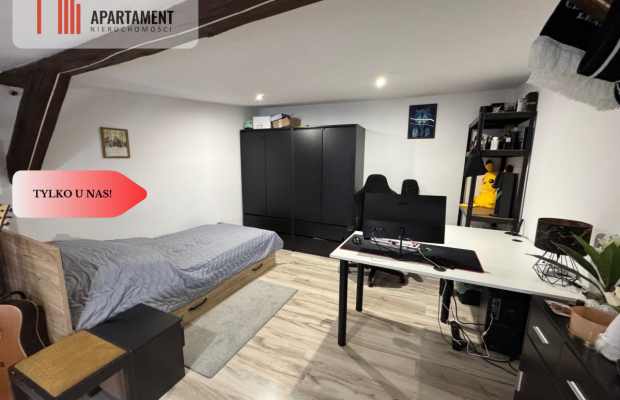 Duże 3 pokojowe mieszkanie z murowanym garażem